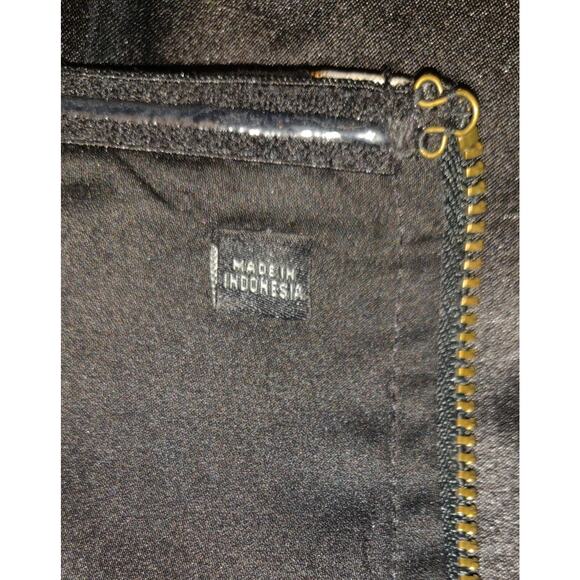 Guess Corset Dress Sz 2 Black Blue Bodycon Bustier Coquette Animal Print Stretch - Picture 11 of 16